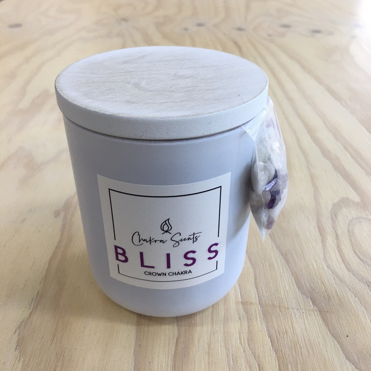 BLISS - Joyful & Connected
Crown Chakra Candle
Lotus Flower