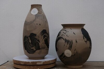 Medium and big vases