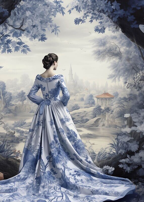 Dior Blue dress Japan