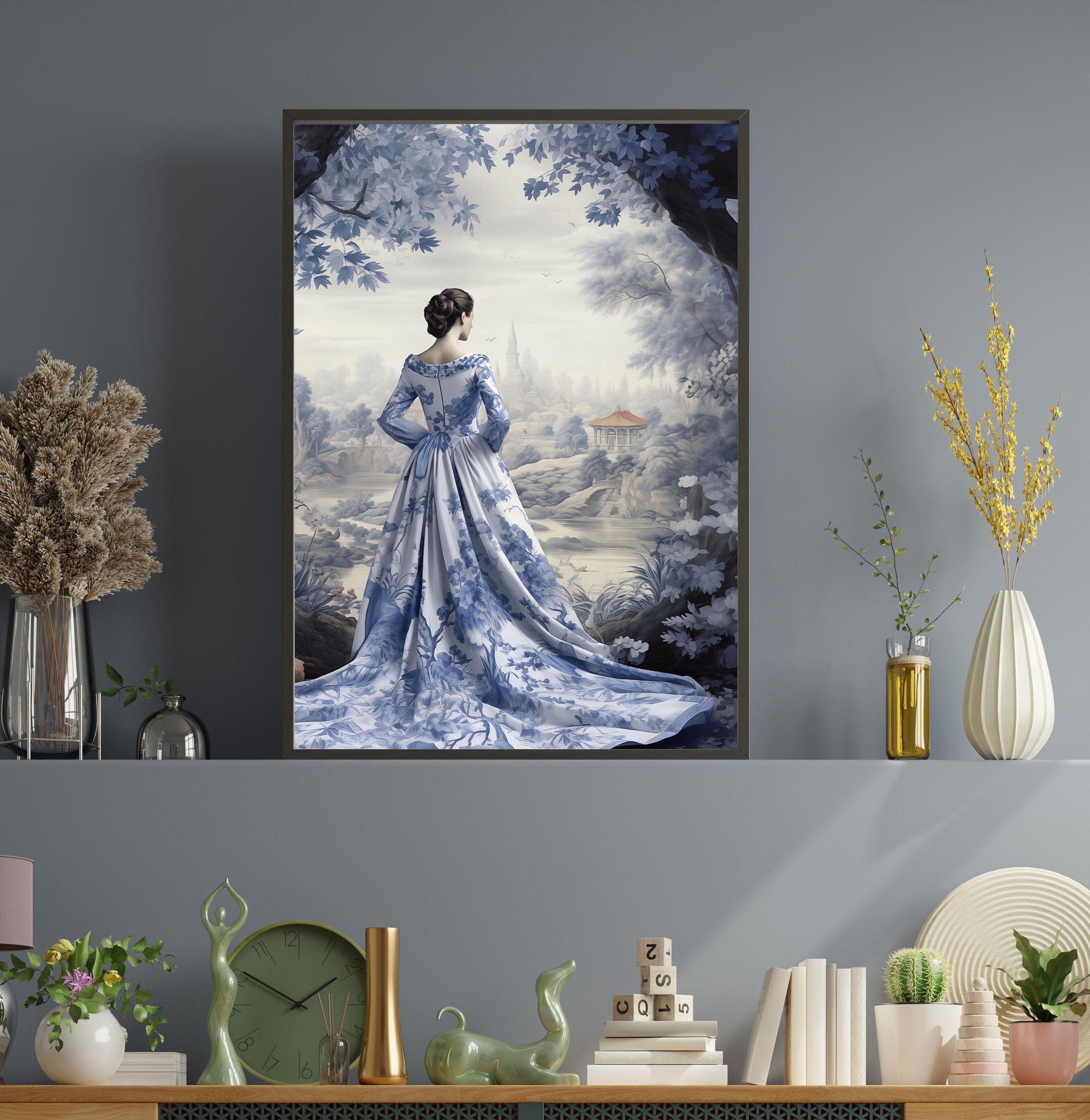 Dior Blue dress Japan