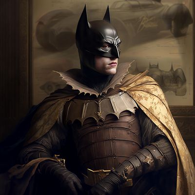 Portrait du chevalier noir