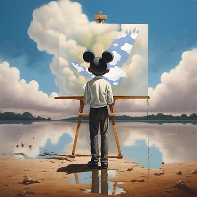 La tête dans les nuages