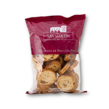 Tostas de pan con pasas (Unidad)
