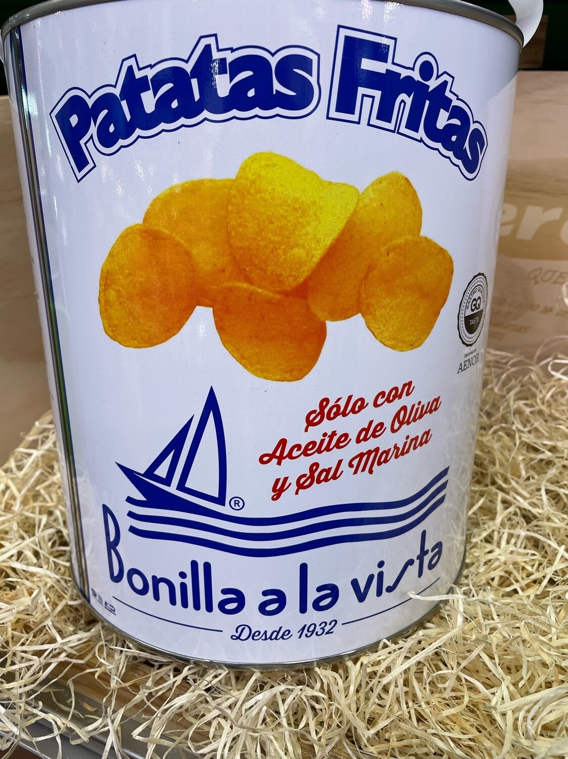 Lata de patatas Bonilla a la vista (Unidad)