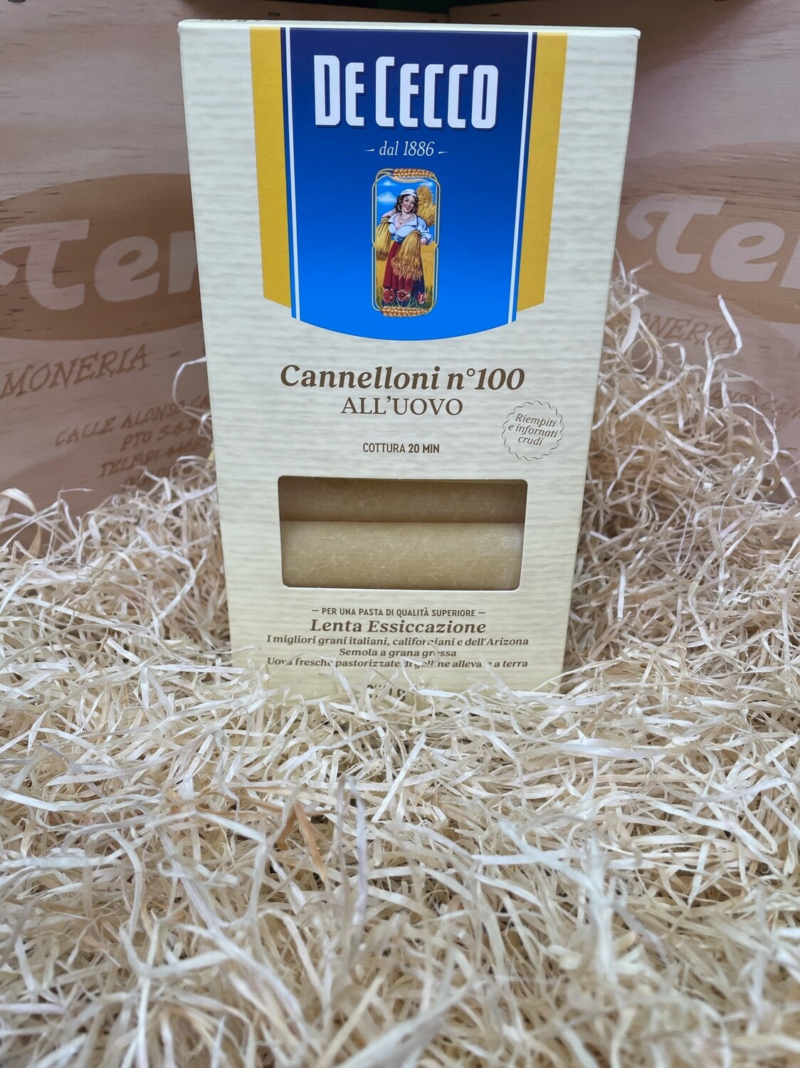 Canelones n° 100 all'uovo (Unidad)