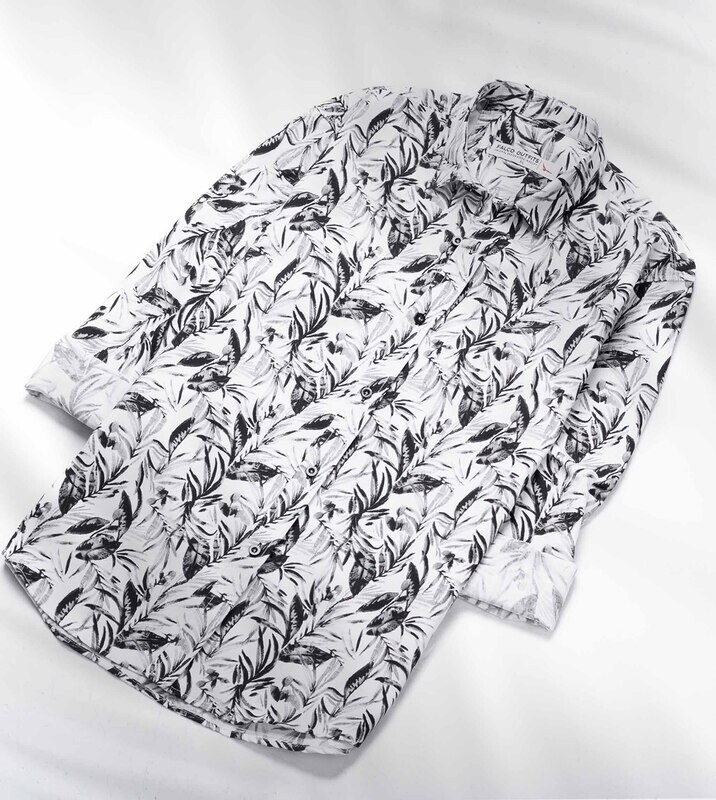 Long-sleeve cotton shirt Regular fit