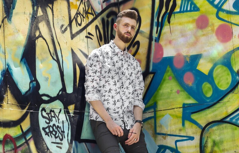 Regular Fit Cotton Patterned shirt