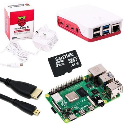 Raspberry Pi 4 Model B 4GB Essentials Kit