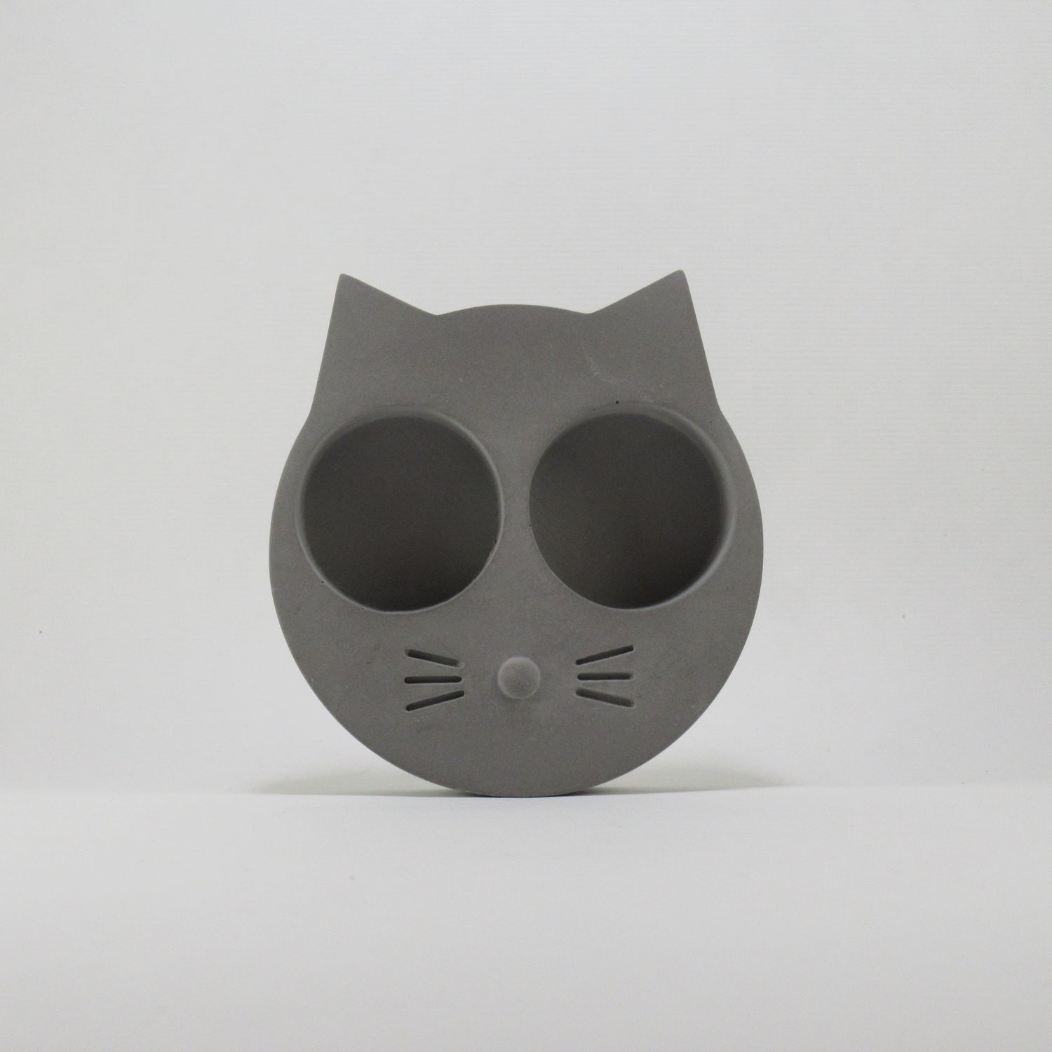 Unikatni keramični svečnik Muca