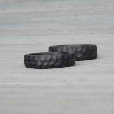 Poročni karbonski prstani