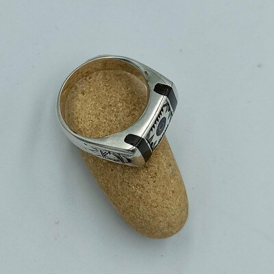 Bague touareg chriaa en argent 925 faite à la main