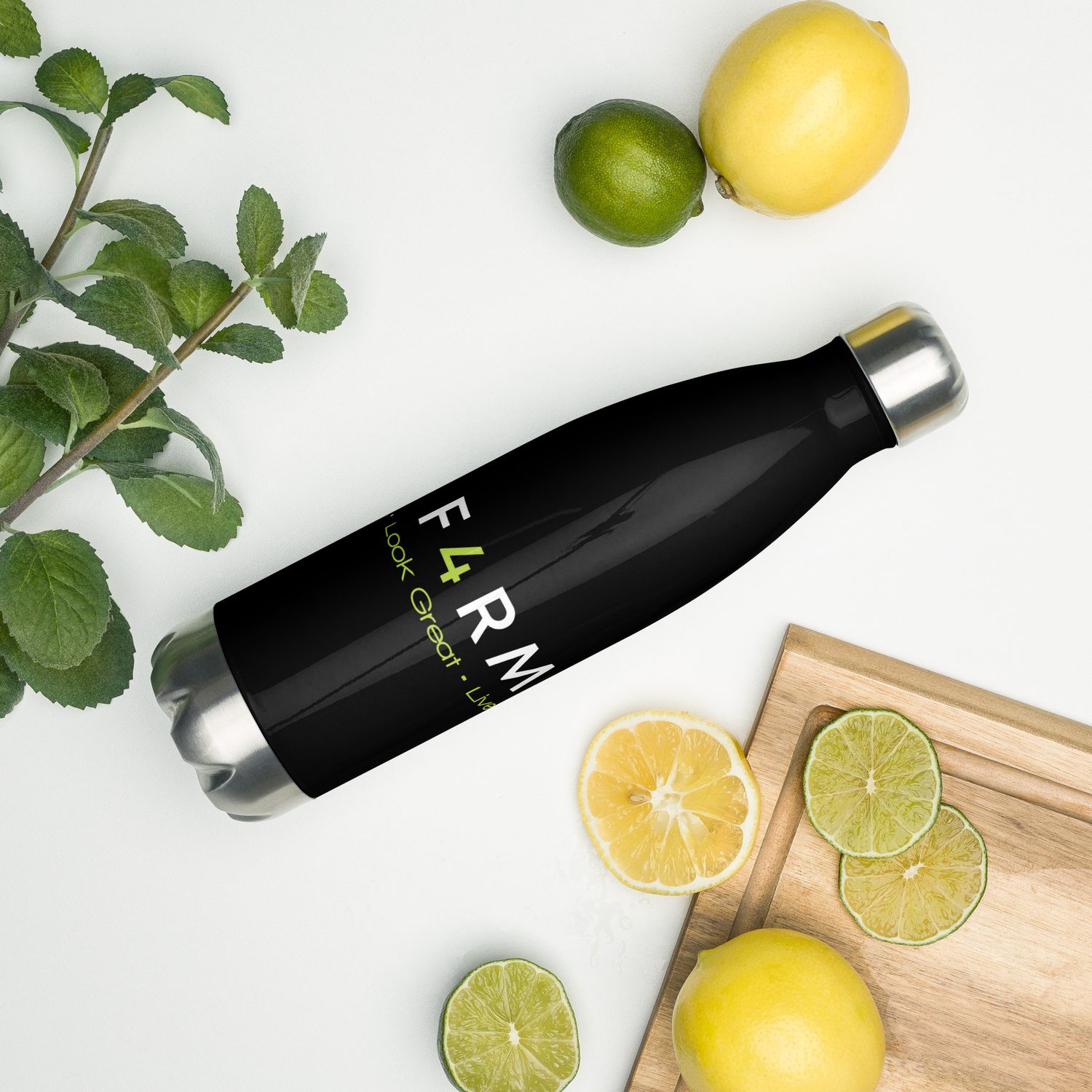 THE F4RMULA Stainless steel water bottle