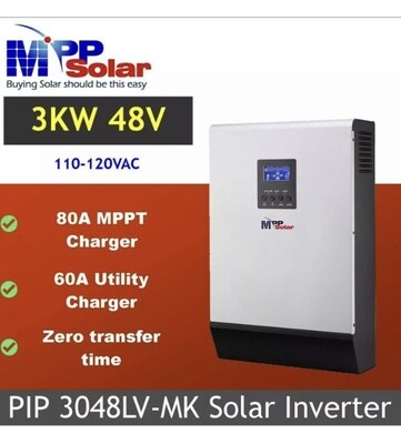 MPP 3k 48v Inverter/ Inversor MPP 3k a 48v