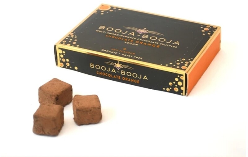 Chocolate Orange Truffles, by Booja-Booja