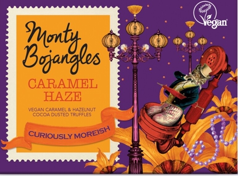 Caramel Hazelnut Truffles, by Monty Bojangles