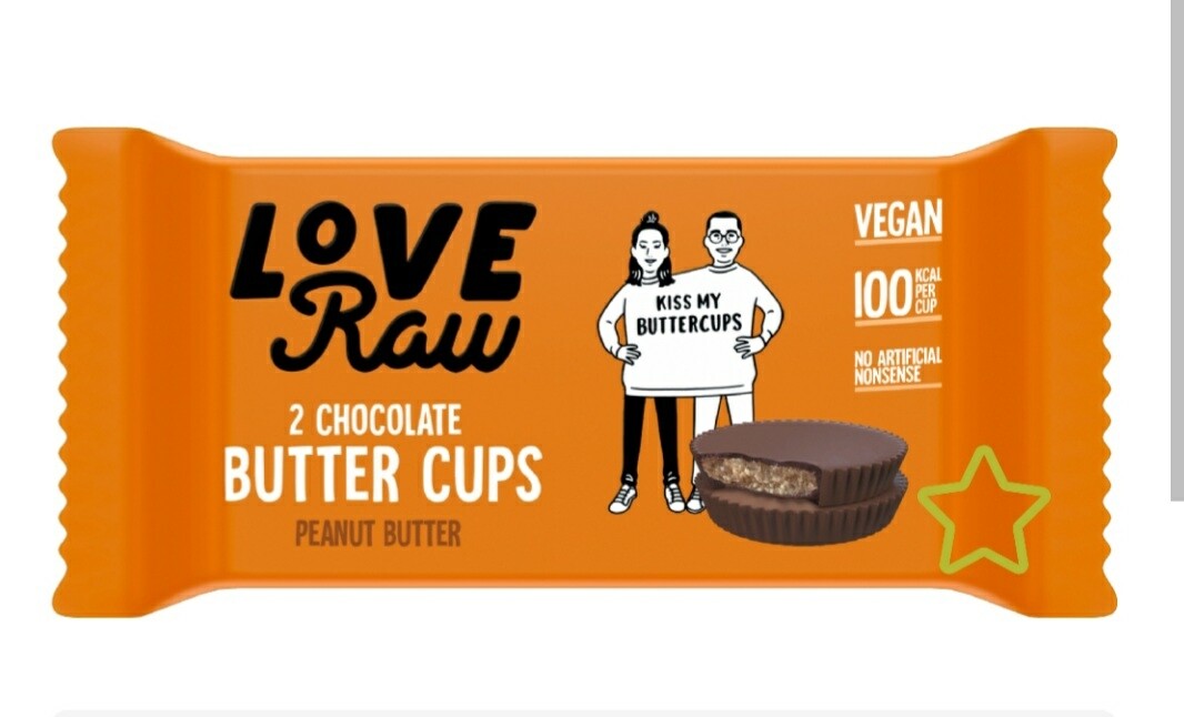 Chocolate Peanut Butter Cups, by Love Raw