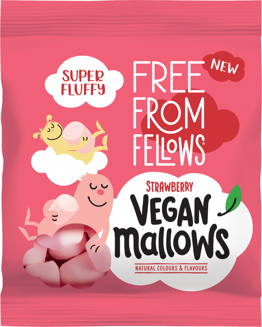 Strawberry Mallows, by Free From Fellows