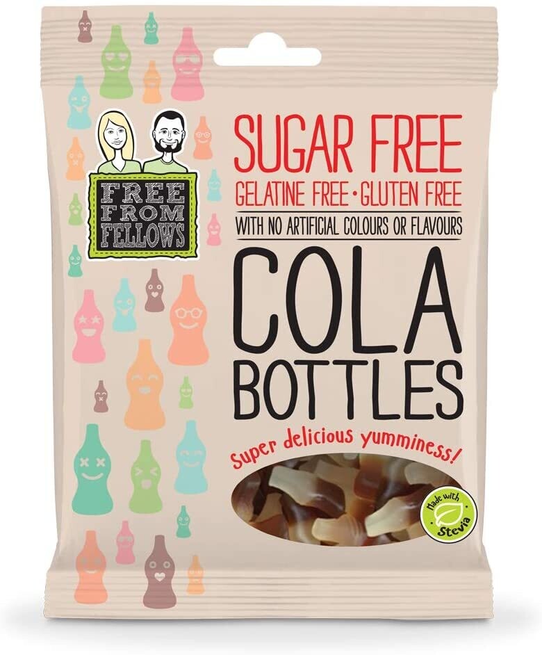 Sugar Free Cola Bottles, by Free From Fellows