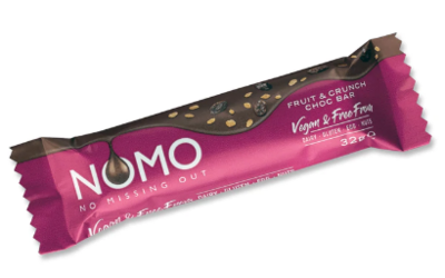 Fruit &amp; Crunch Chocolate Bar, by NOMO
