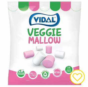 Vidal Veggie Marshmallows - 1KG Bag! (&quot;Best by&quot; Jan 2026)