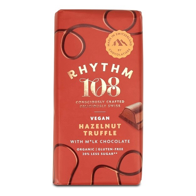 M&#39;lk Chocolate Bar filled with Hazelnut Truffle by Rhythm 108