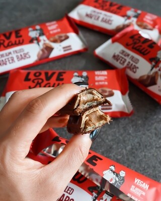 Cre&m® Wafer Bar, by Love Raw - Milk Chocolate