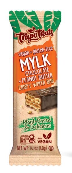 Trupo Treats Mylk Chocolate Wafer Bar- Peanut Butter Flavour