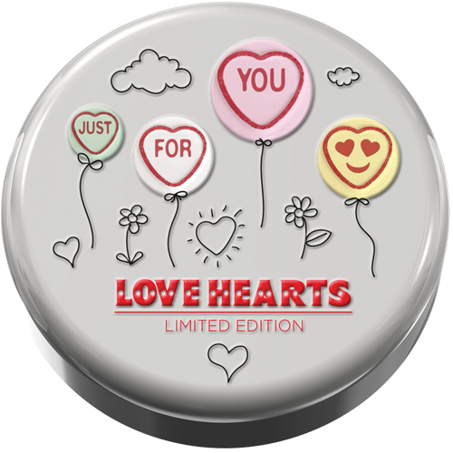 Love Hearts Gift Tin, by Swizzels