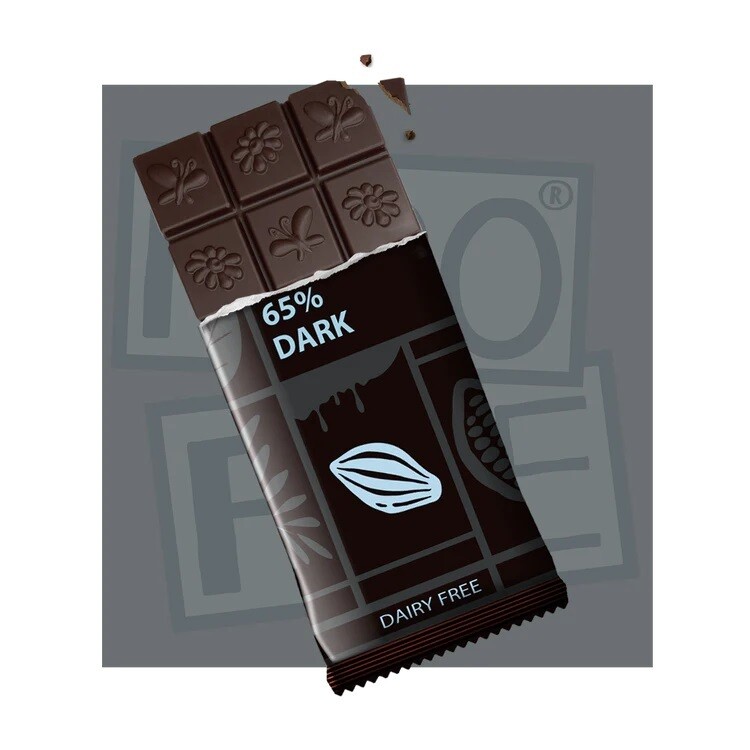 Moo Free Organic Premium Dark Chocolate Bar (Best by Feb 19)