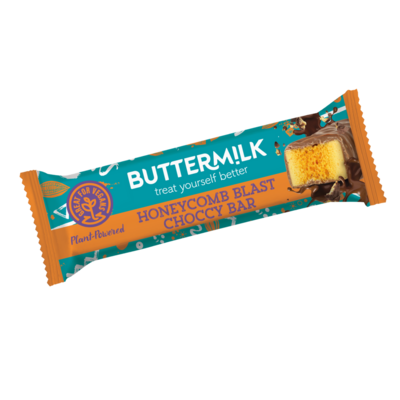 "Honeycomb" Blast Snack Bar, by Buttermilk Best Before April 27