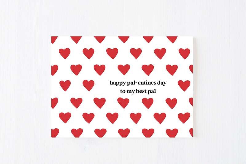 Greeting Card: Happy Pal-entines