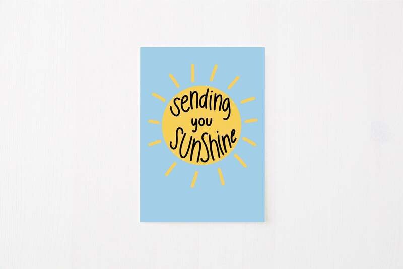 Greeting Card: Sending You Sunshine