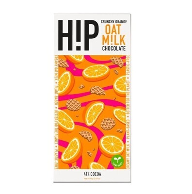 Crunchy Orange Chocolate Bar, by H!P Chocolate (HiP)