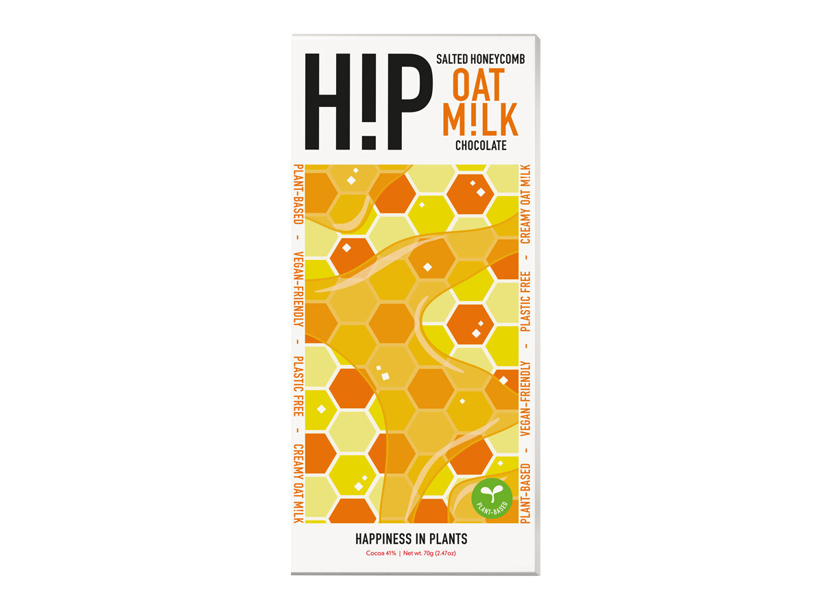 Salted Honeycomb Oat Chocolate Bar, by H!P Chocolate (HiP)