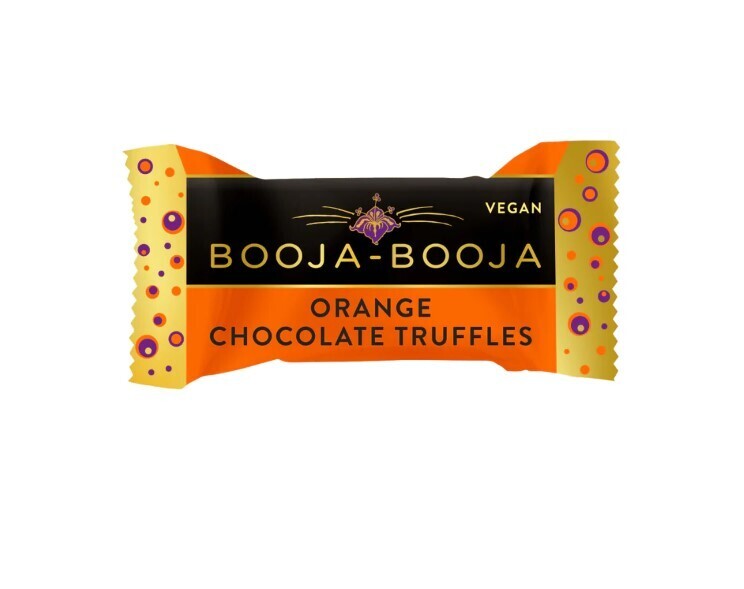 Orange Chocolate Truffles - 2 pack, by Booja Booja