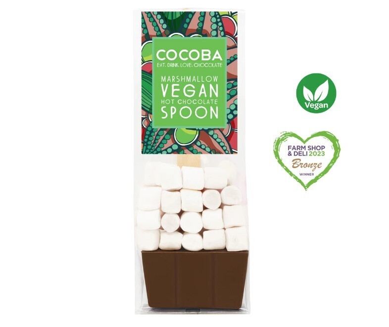 Hot Chocolate Spoon with Marshmallows, by Cocoba