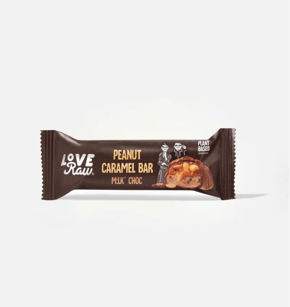 Peanut Caramel Bar, by Love Raw