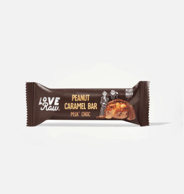 Peanut Caramel Bar, by Love Raw