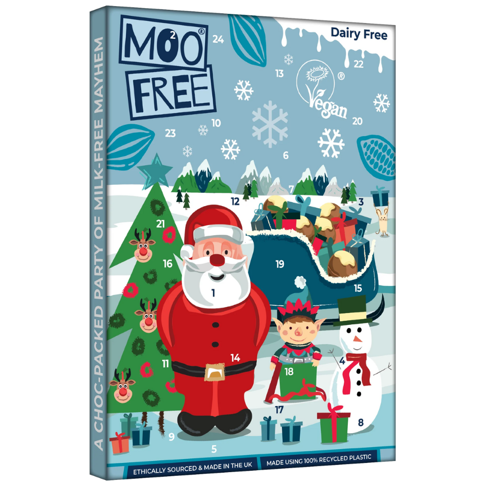 Free-From White Chocolate Advent Calendar, by Moo Free