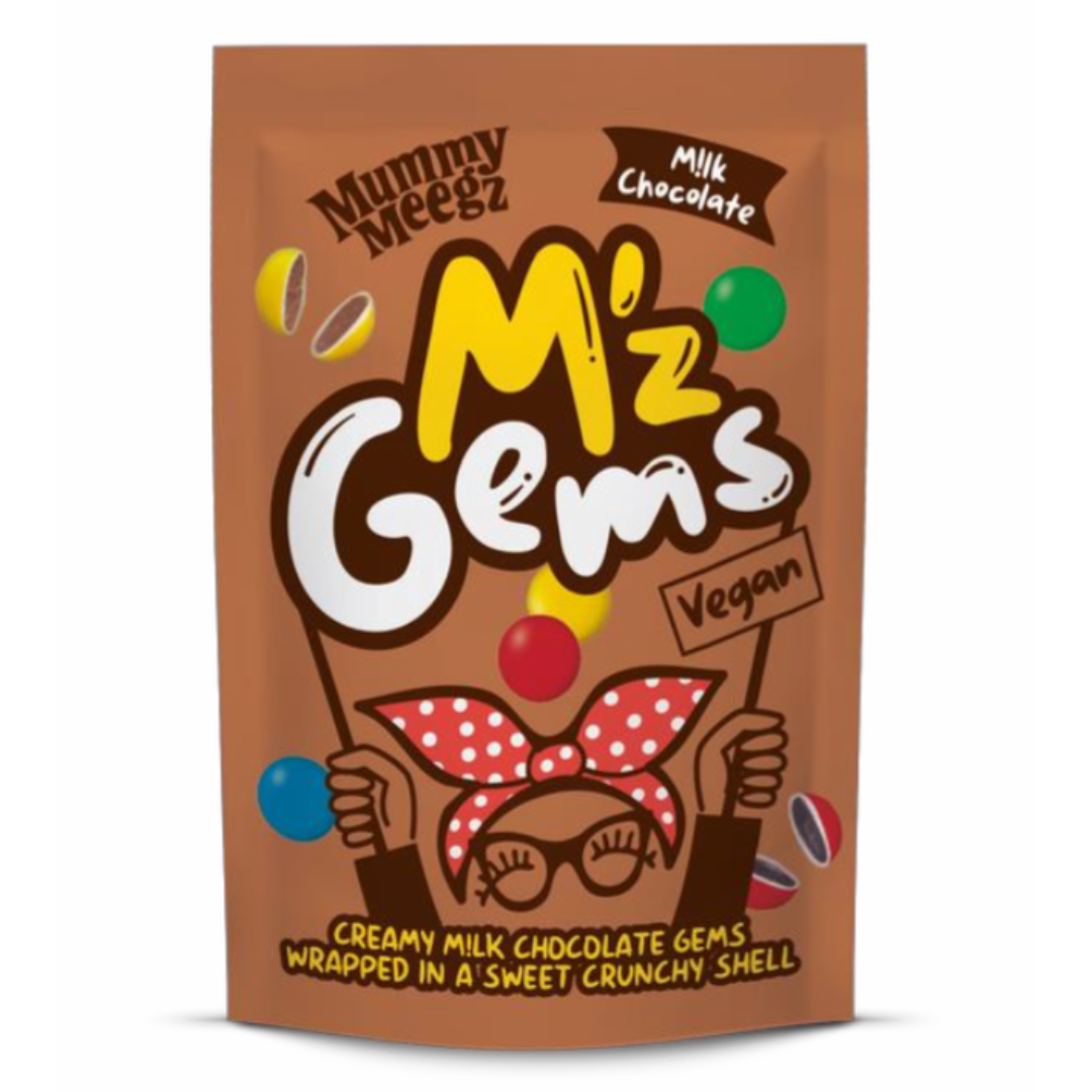 M!lk Chocolate M&#39;z Gems, by Mummy Meegz (&quot;Best by&quot; Nov 30)