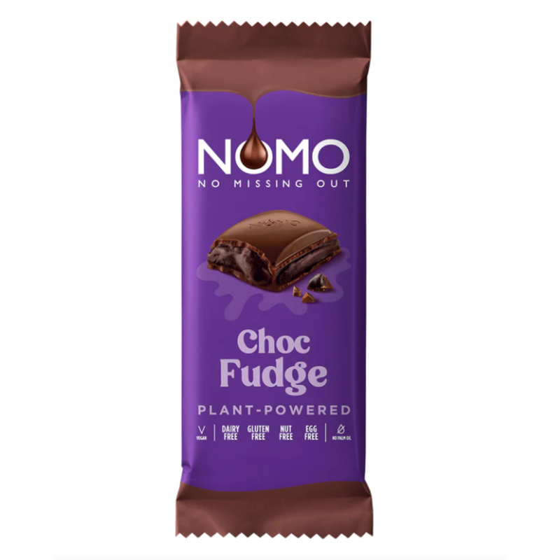 150 gram Fudge Filled Chocolate Bar, by NOMO (&quot;Best by&quot; August 5)