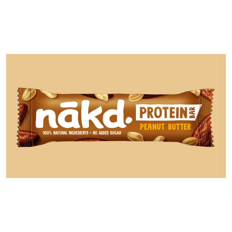 nākd. Protein Peanut Butter Bar (nakd) (&quot;Best by&quot; Aug 11)