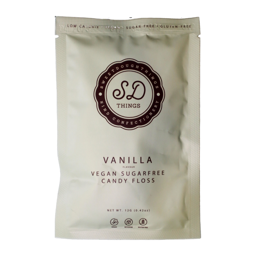 Vanilla Sugar-Free Candy Floss (Cotton Candy), by SweetDoughThings