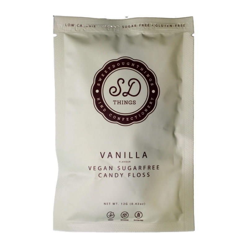 Vanilla Sugar-Free Candy Floss (Cotton Candy), by SweetDoughThings