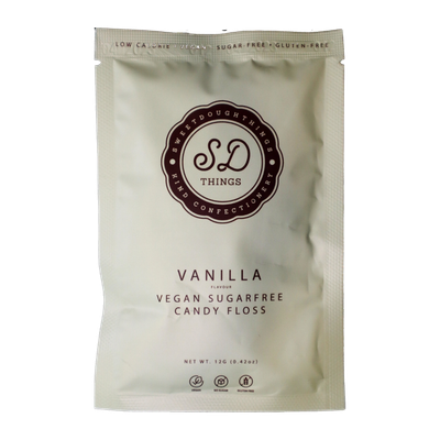 Vanilla Sugar-Free Candy Floss (Cotton Candy), by SweetDoughThings