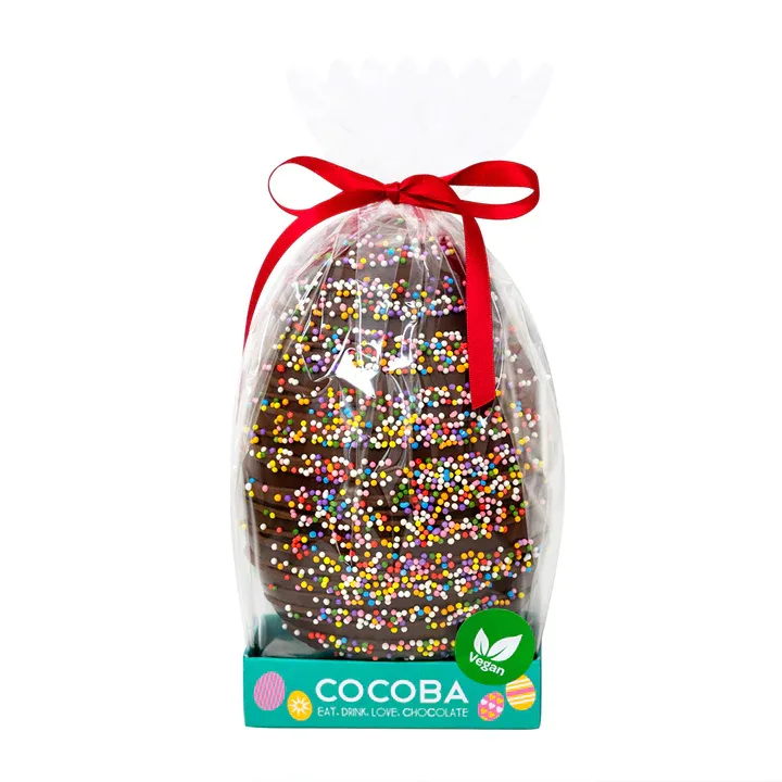 Jazzie Sprinkle Milk Chocolate Easter Egg, by Cocoba