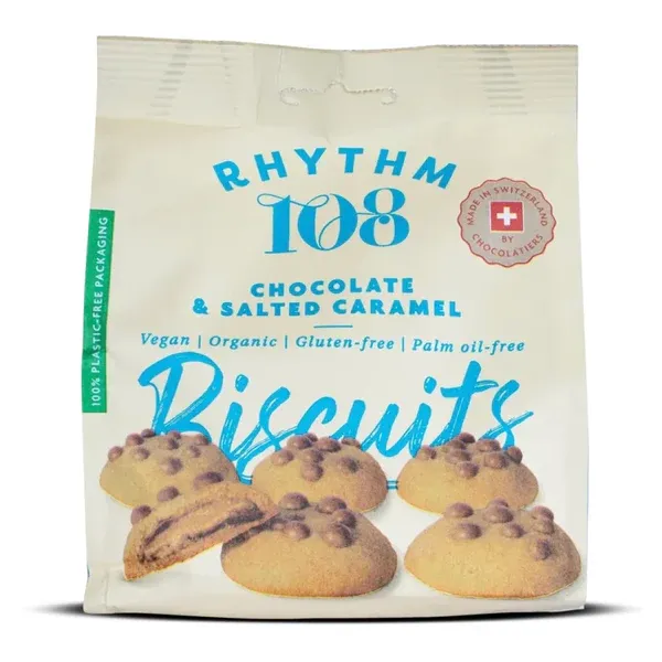 Rhythm 108 Chocolate &amp; Salted Caramel Cookie Sharing Bag (&quot;Best by&quot; Oct 2)