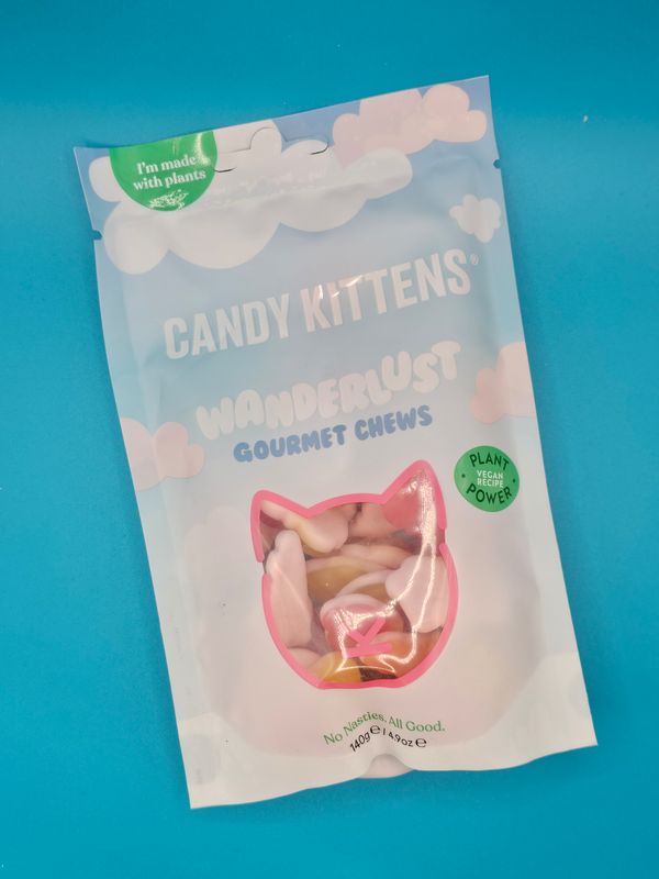 Candy Kittens Wanderlust Gourmet Sweets Sharing Bag (&quot;Best by&quot; Sept 17)
