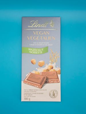 Lindt Hazelnut Vegan Chocolate Bar (&quot;Best by&quot; May 31)