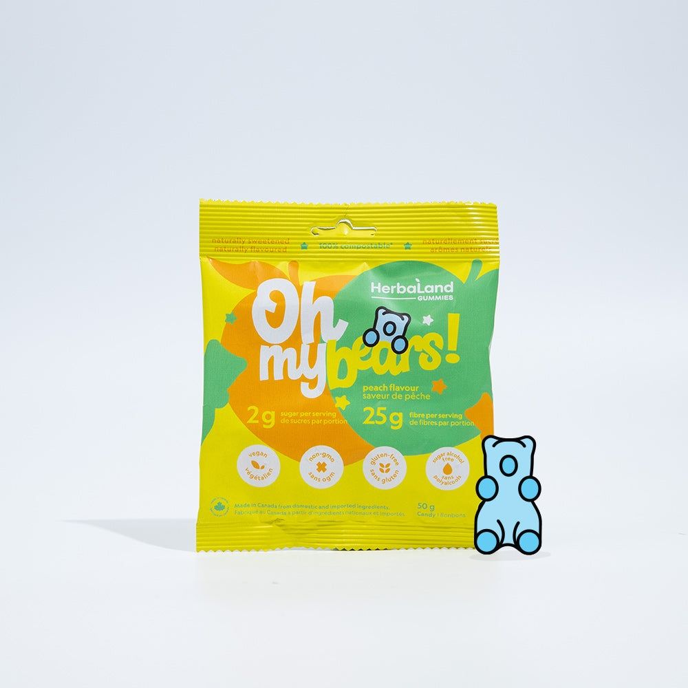 Oh My! Bears - Peach, by Herbaland